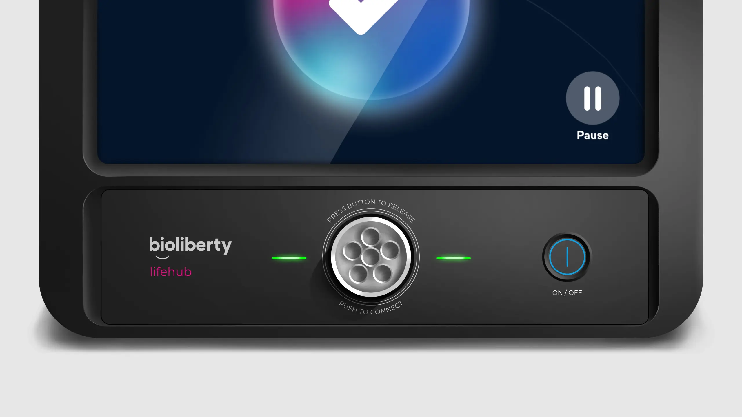 Concept design for the Lifehub graphic panel